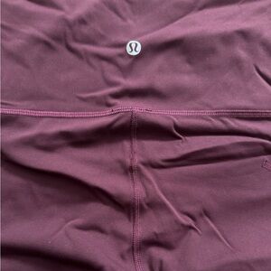 NWOT Lululemon Wunder Under High Rise Chiffon Mesh